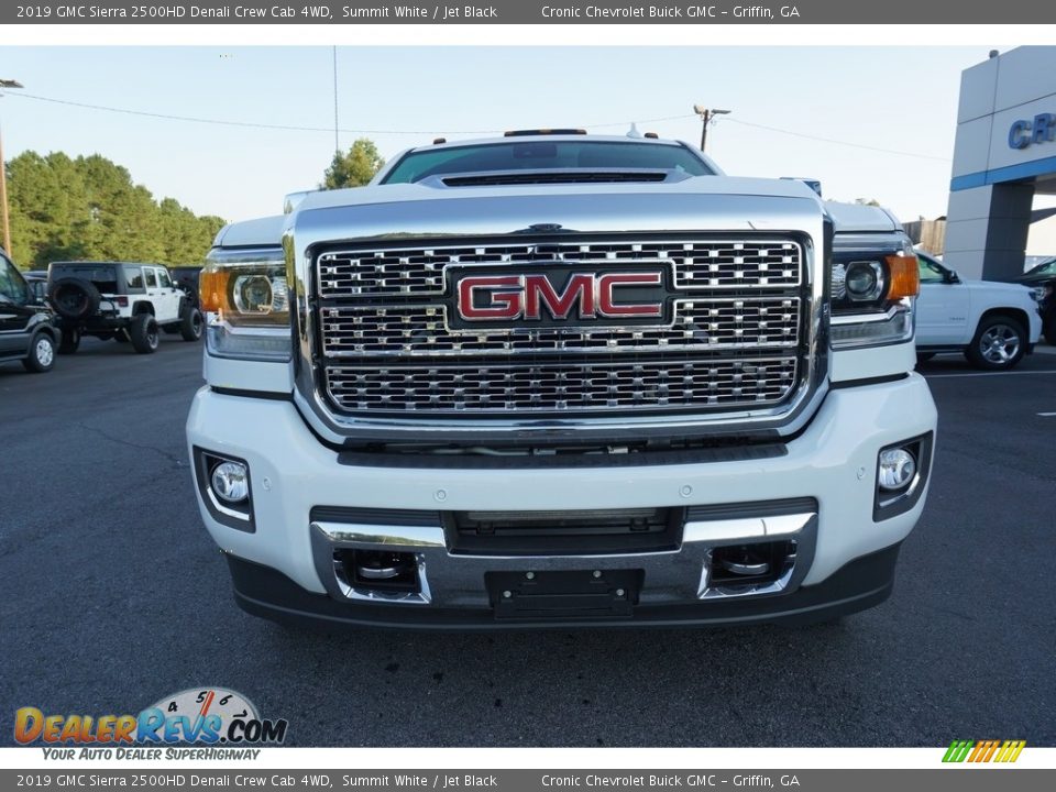 2019 GMC Sierra 2500HD Denali Crew Cab 4WD Summit White / Jet Black Photo #2