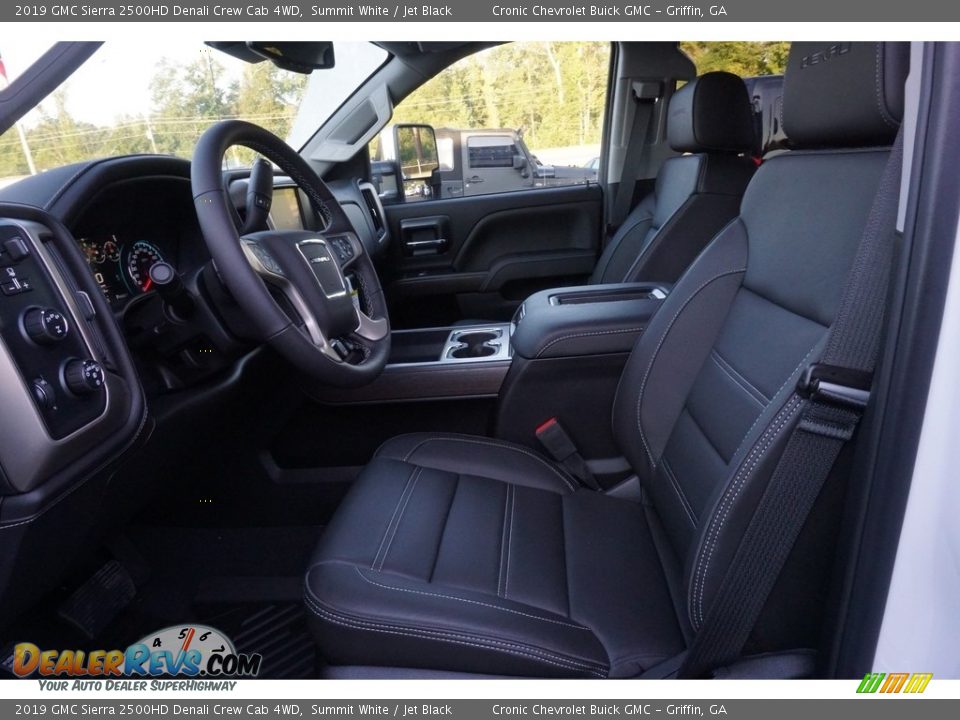 2019 GMC Sierra 2500HD Denali Crew Cab 4WD Summit White / Jet Black Photo #4