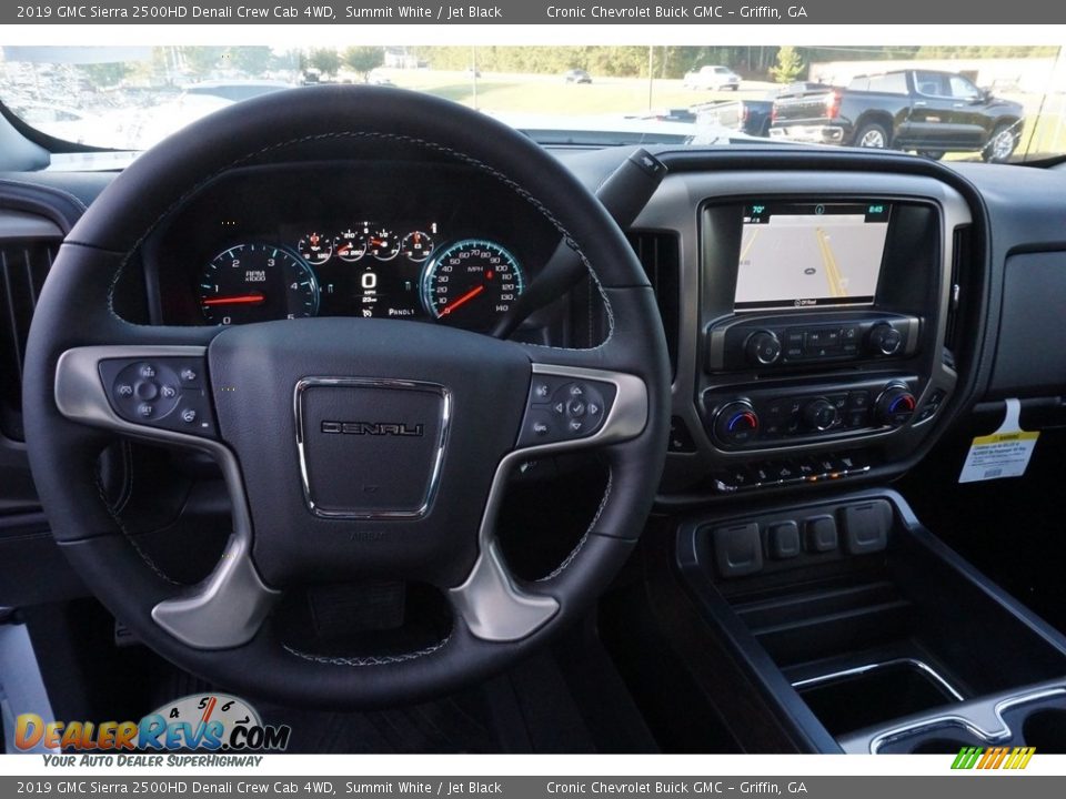 2019 GMC Sierra 2500HD Denali Crew Cab 4WD Summit White / Jet Black Photo #5