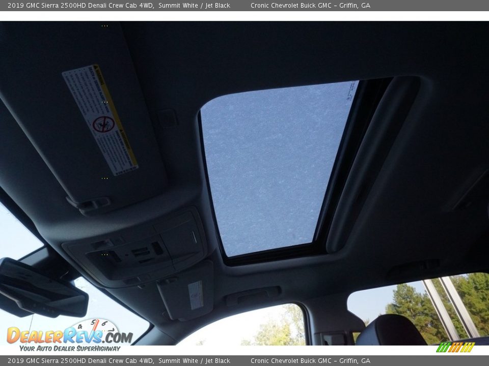 2019 GMC Sierra 2500HD Denali Crew Cab 4WD Summit White / Jet Black Photo #6