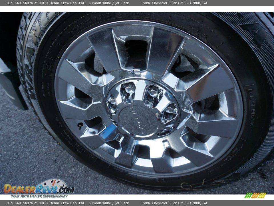 2019 GMC Sierra 2500HD Denali Crew Cab 4WD Summit White / Jet Black Photo #9