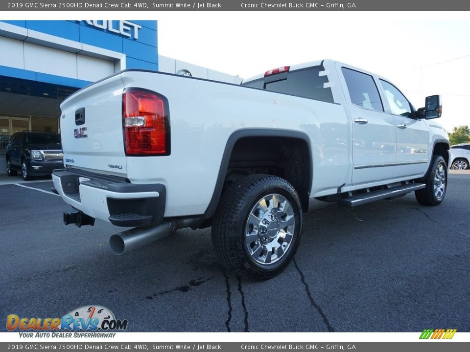 2019 GMC Sierra 2500HD Denali Crew Cab 4WD Summit White / Jet Black Photo #13