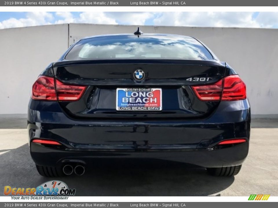 2019 BMW 4 Series 430i Gran Coupe Imperial Blue Metallic / Black Photo #3