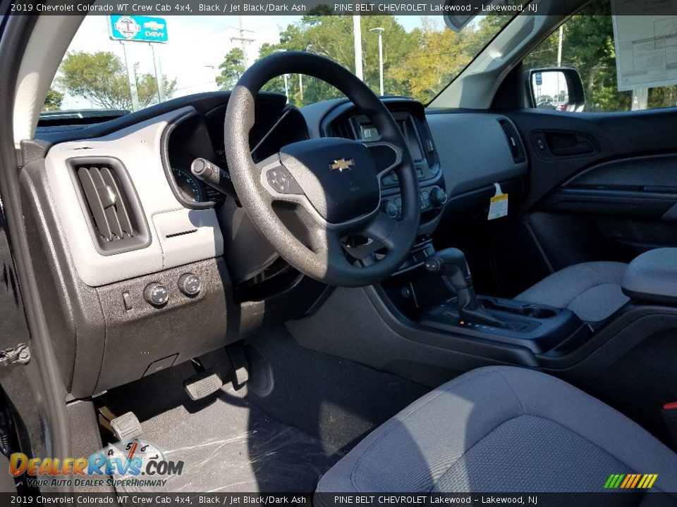 2019 Chevrolet Colorado WT Crew Cab 4x4 Black / Jet Black/Dark Ash Photo #7