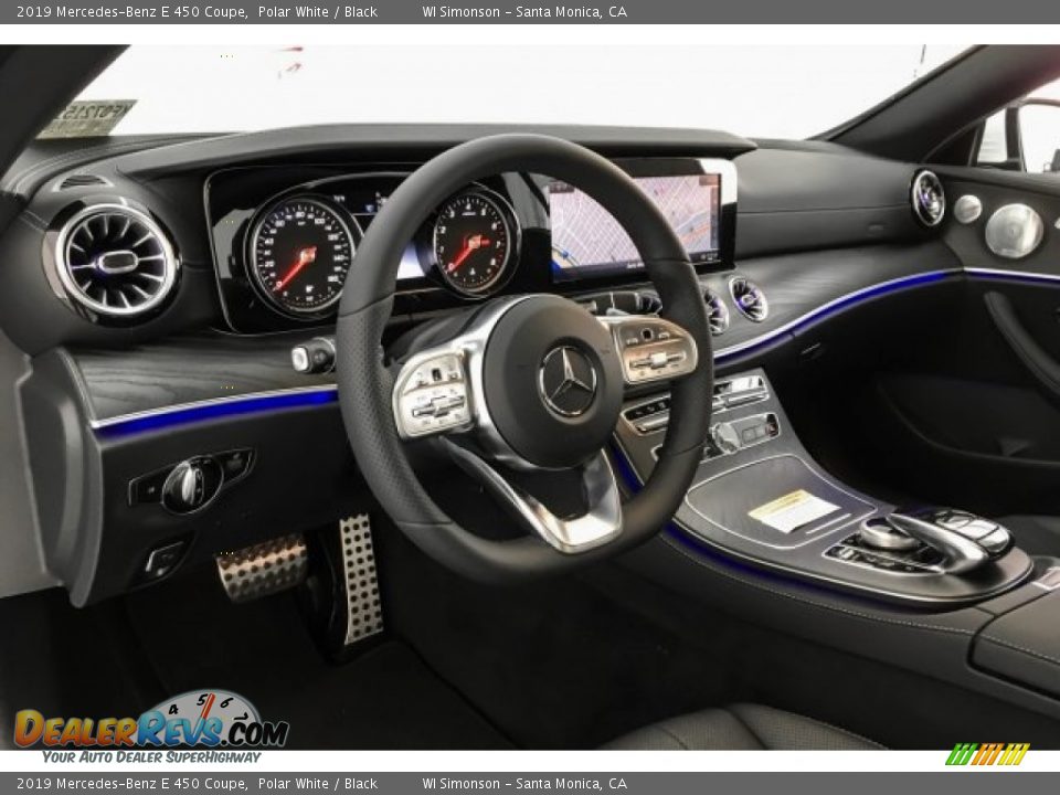 2019 Mercedes-Benz E 450 Coupe Polar White / Black Photo #4