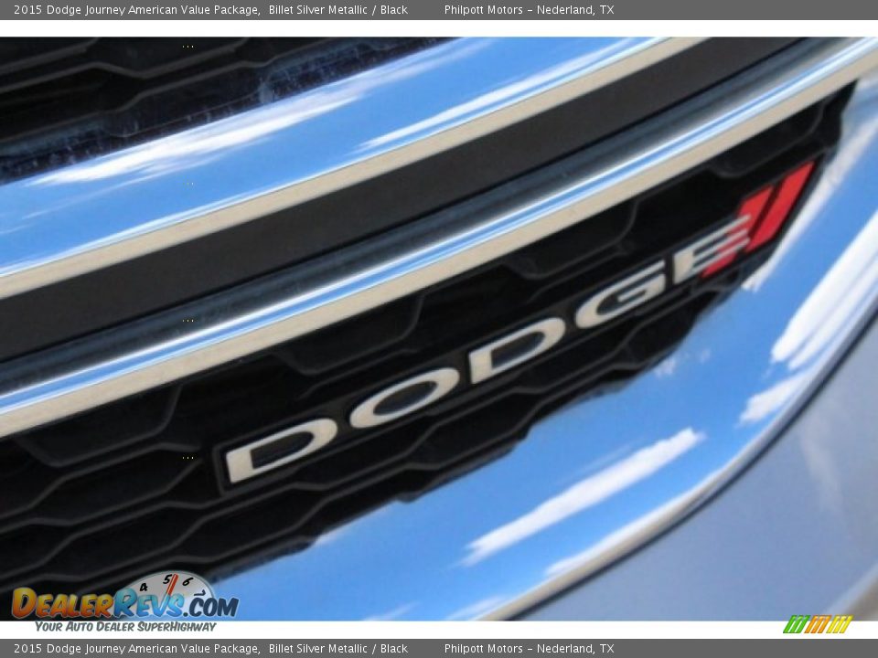 2015 Dodge Journey American Value Package Billet Silver Metallic / Black Photo #11