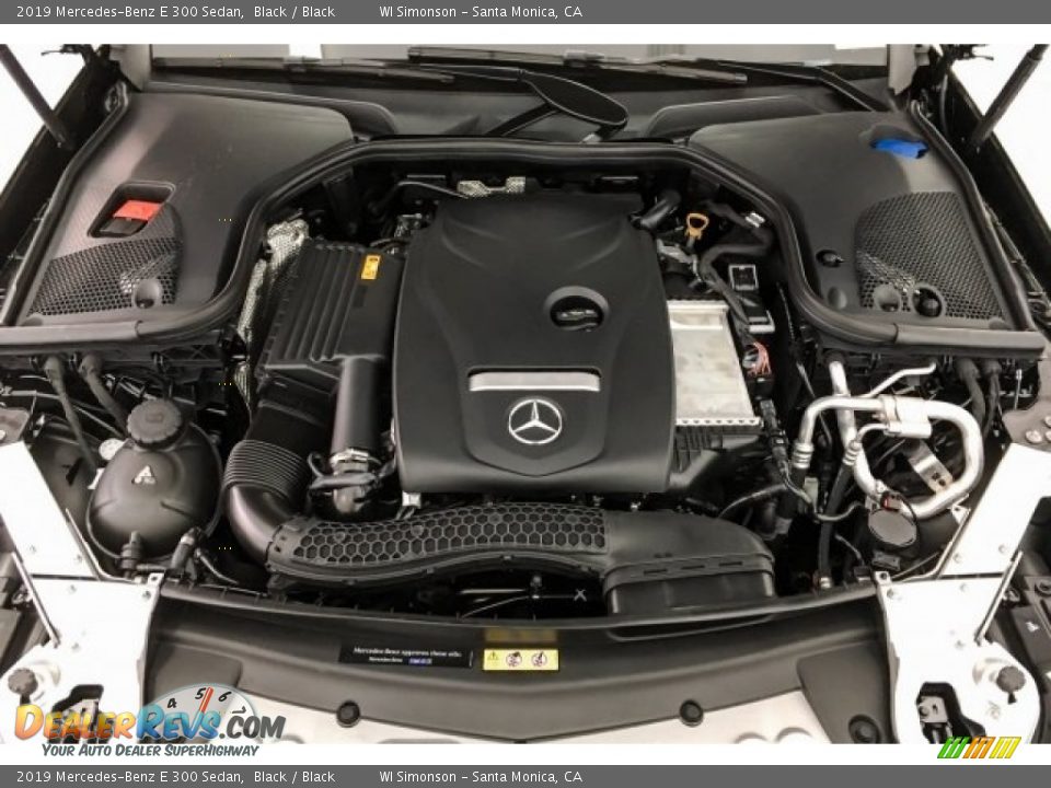 2019 Mercedes-Benz E 300 Sedan Black / Black Photo #8