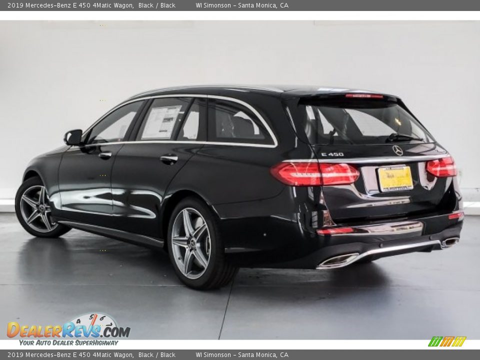 2019 Mercedes-Benz E 450 4Matic Wagon Black / Black Photo #2