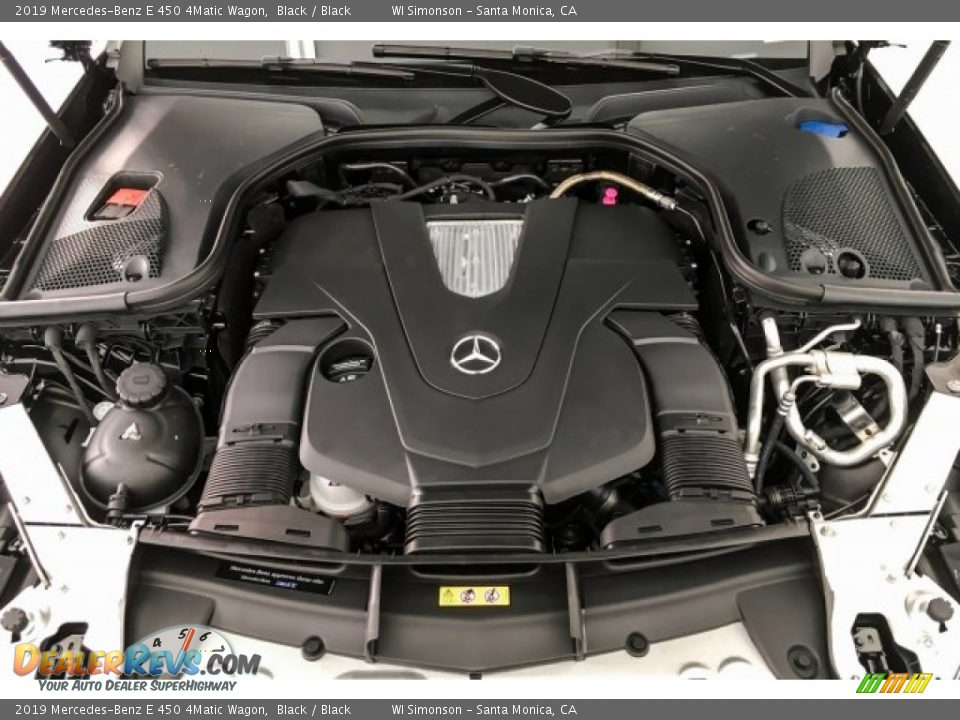 2019 Mercedes-Benz E 450 4Matic Wagon Black / Black Photo #8