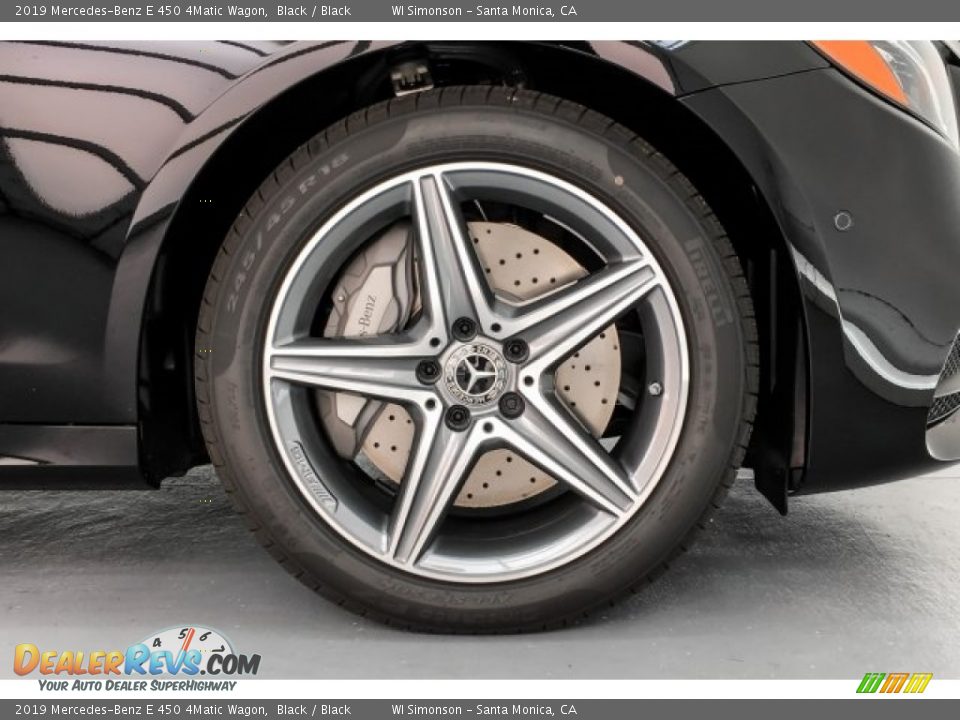 2019 Mercedes-Benz E 450 4Matic Wagon Black / Black Photo #9