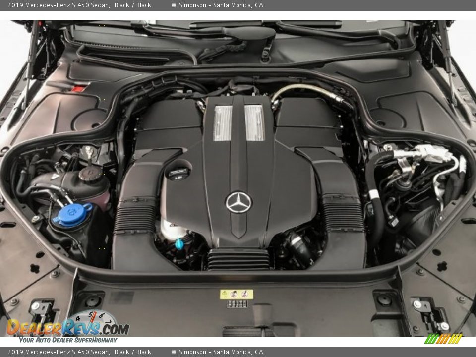 2019 Mercedes-Benz S 450 Sedan 3.0 Liter DI biturbo DOHC 24-Valve VVT V6 Engine Photo #8
