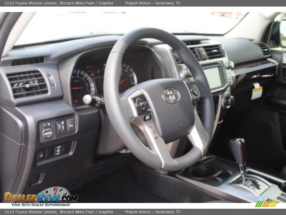 2019 Toyota 4Runner Limited Blizzard White Pearl / Graphite Photo #13