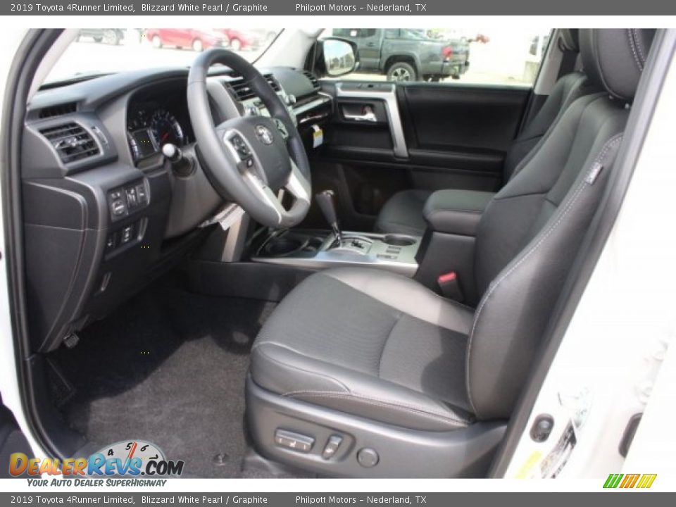 Graphite Interior - 2019 Toyota 4Runner Limited Photo #14