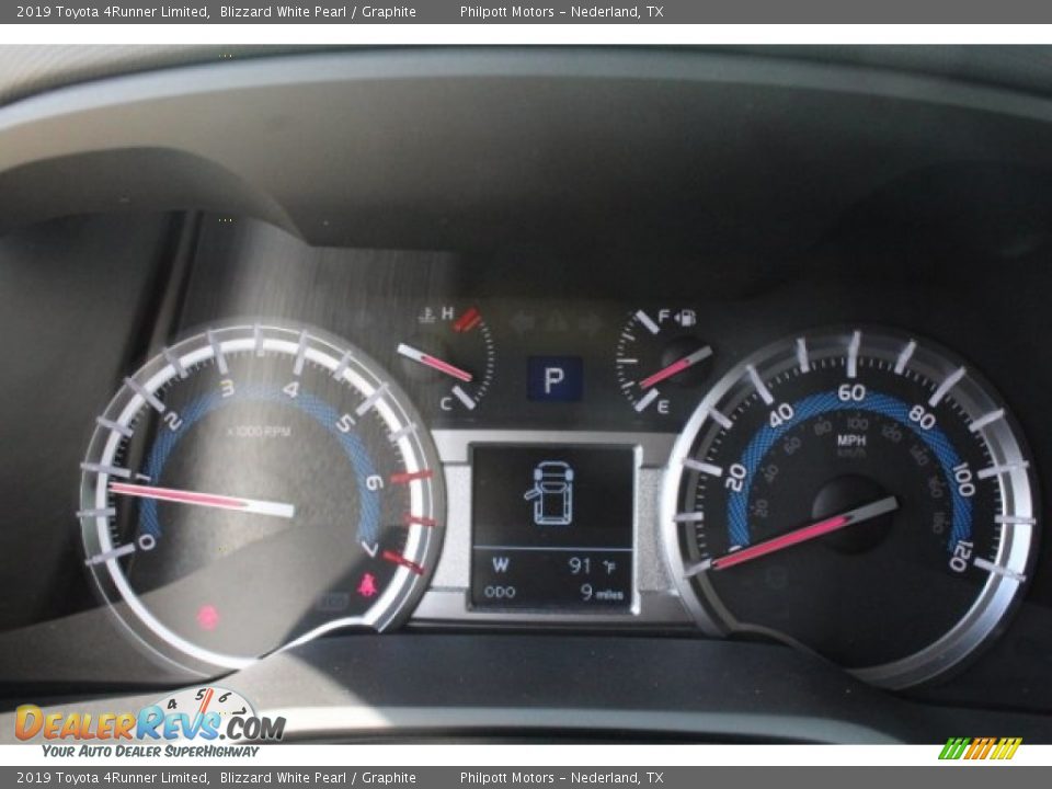 2019 Toyota 4Runner Limited Gauges Photo #22