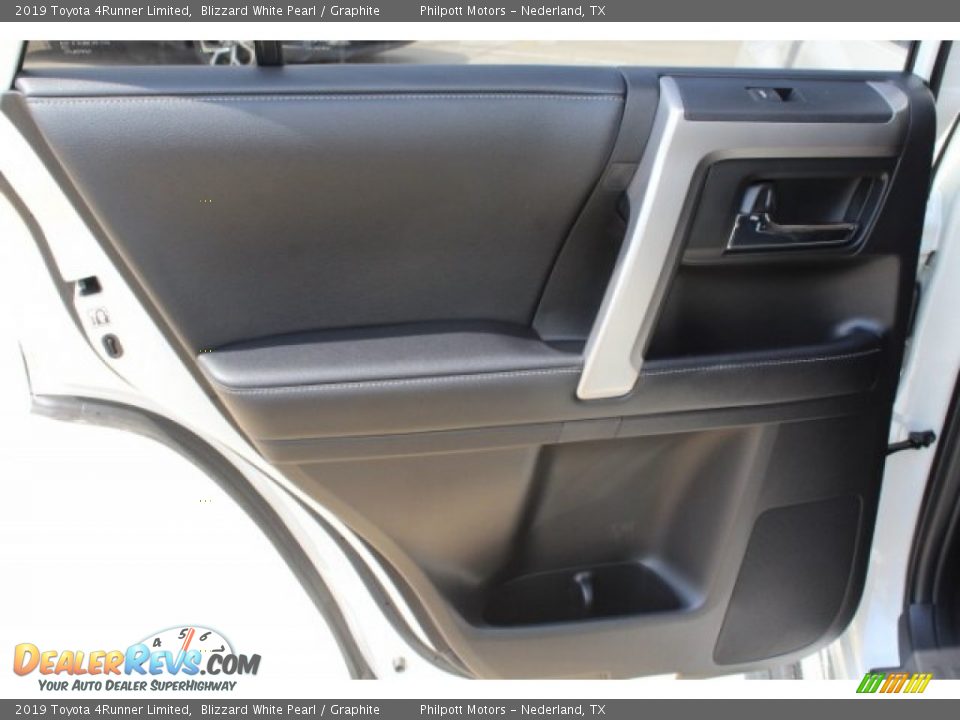 2019 Toyota 4Runner Limited Blizzard White Pearl / Graphite Photo #24