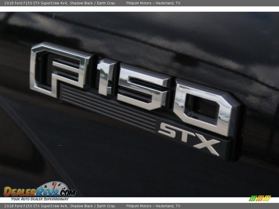 2018 Ford F150 STX SuperCrew 4x4 Shadow Black / Earth Gray Photo #7