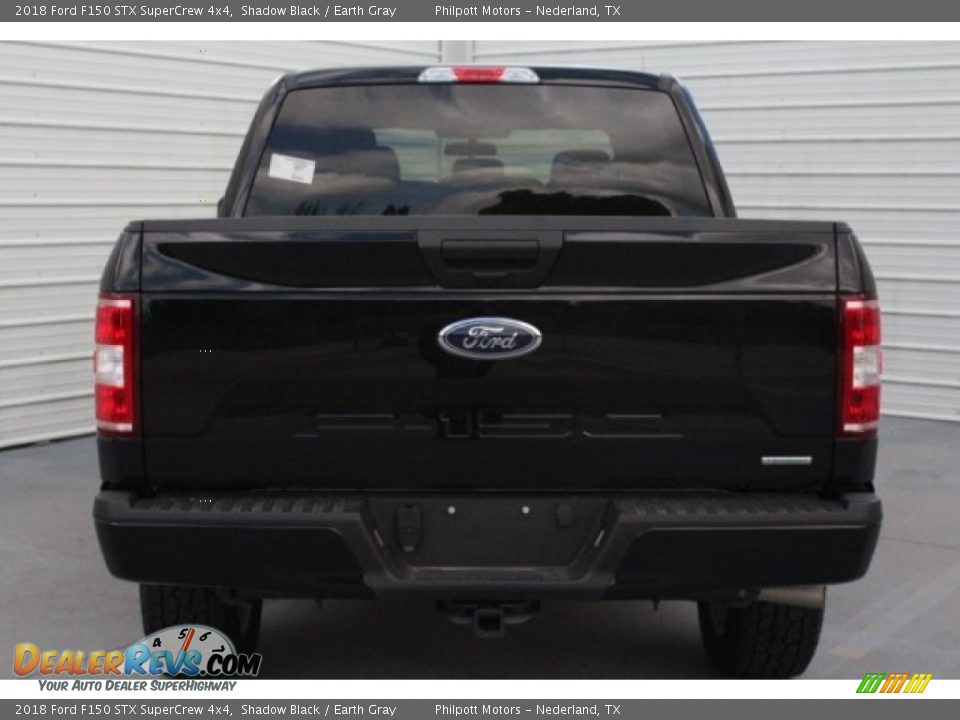 2018 Ford F150 STX SuperCrew 4x4 Shadow Black / Earth Gray Photo #9