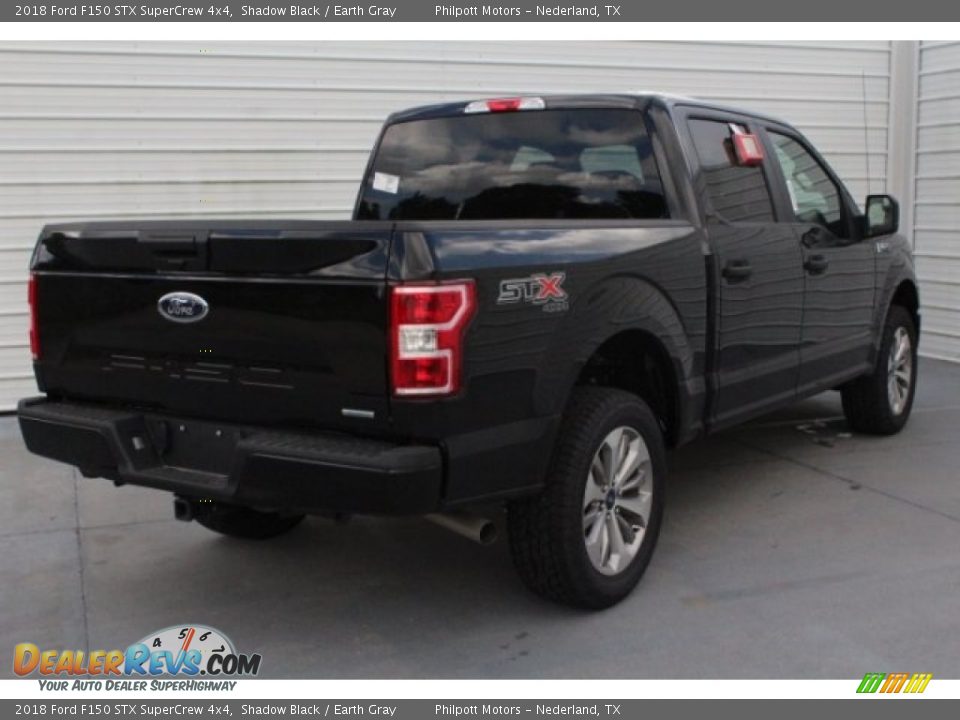 2018 Ford F150 STX SuperCrew 4x4 Shadow Black / Earth Gray Photo #10