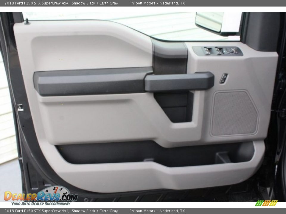 2018 Ford F150 STX SuperCrew 4x4 Shadow Black / Earth Gray Photo #13