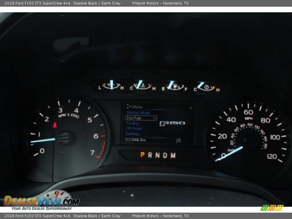 2018 Ford F150 STX SuperCrew 4x4 Shadow Black / Earth Gray Photo #20