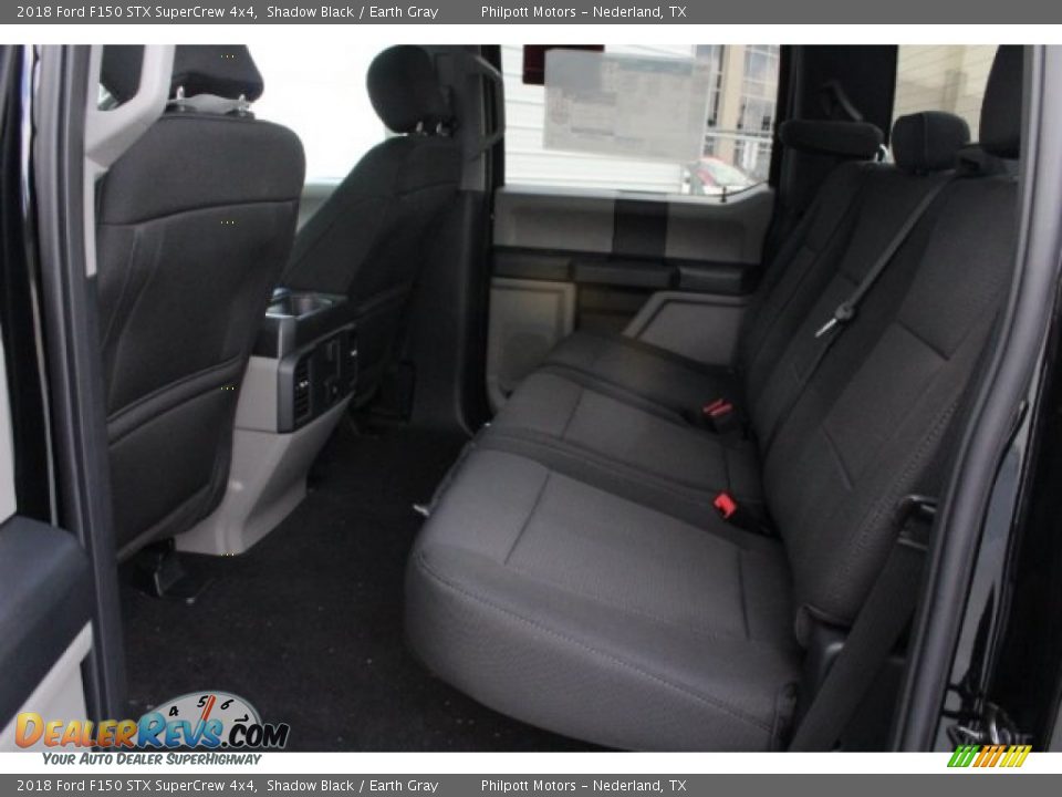 2018 Ford F150 STX SuperCrew 4x4 Shadow Black / Earth Gray Photo #22