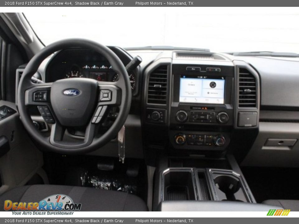 2018 Ford F150 STX SuperCrew 4x4 Shadow Black / Earth Gray Photo #23