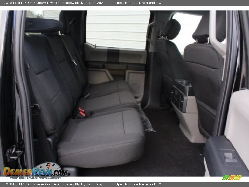 2018 Ford F150 STX SuperCrew 4x4 Shadow Black / Earth Gray Photo #27