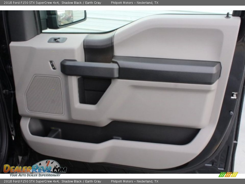 2018 Ford F150 STX SuperCrew 4x4 Shadow Black / Earth Gray Photo #28