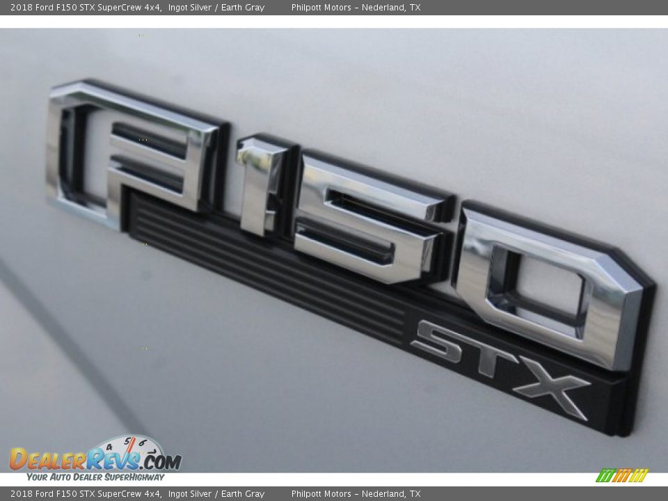 2018 Ford F150 STX SuperCrew 4x4 Ingot Silver / Earth Gray Photo #7