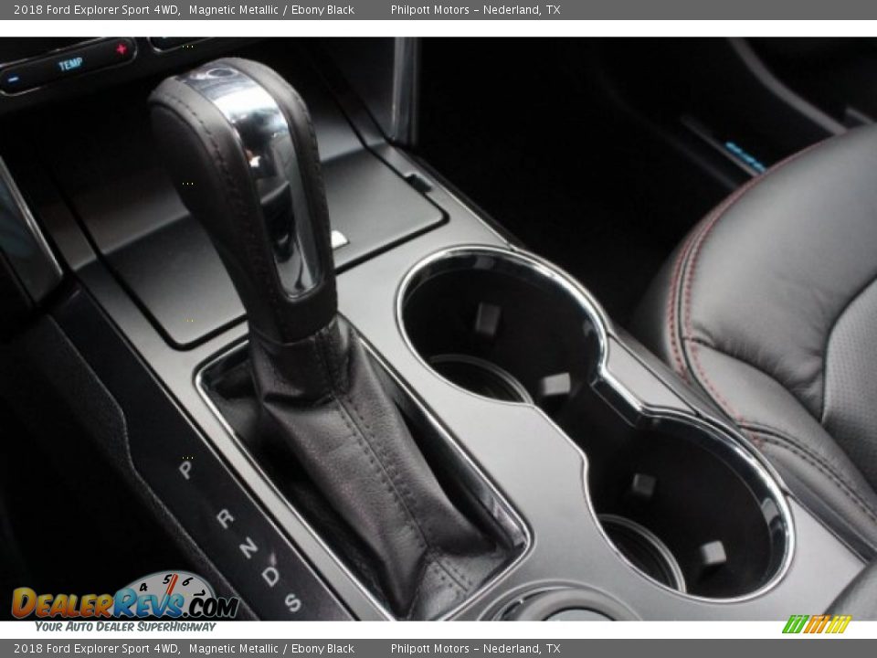 2018 Ford Explorer Sport 4WD Magnetic Metallic / Ebony Black Photo #19