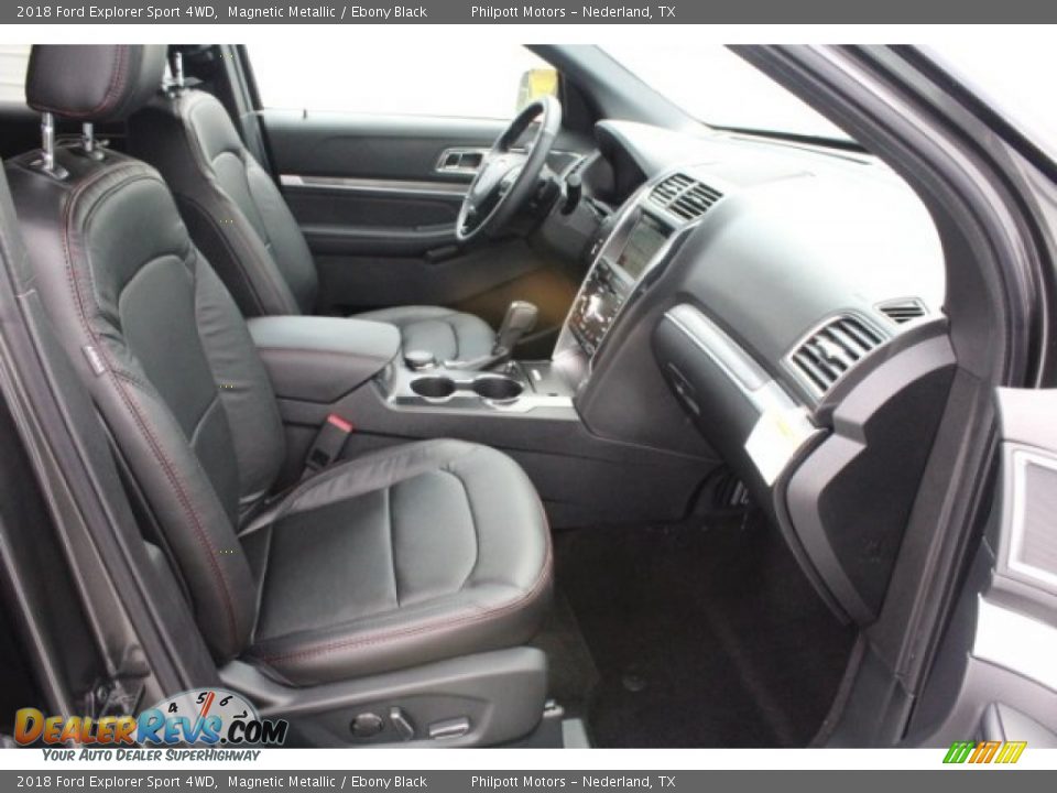 2018 Ford Explorer Sport 4WD Magnetic Metallic / Ebony Black Photo #34