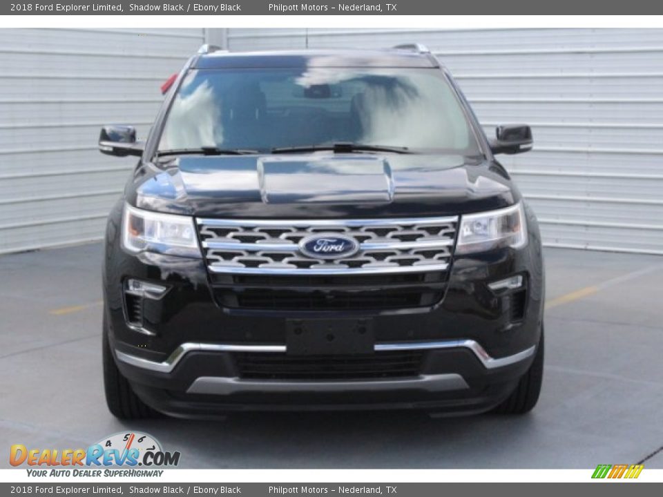 2018 Ford Explorer Limited Shadow Black / Ebony Black Photo #2