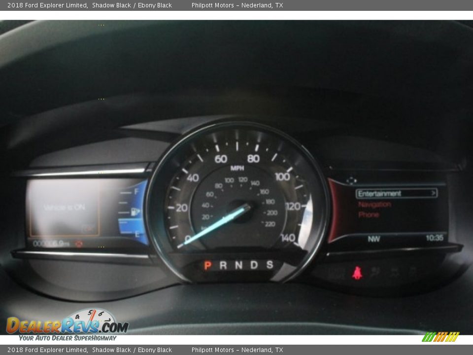 2018 Ford Explorer Limited Shadow Black / Ebony Black Photo #22