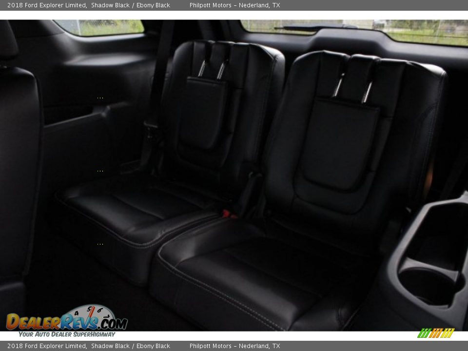 2018 Ford Explorer Limited Shadow Black / Ebony Black Photo #26