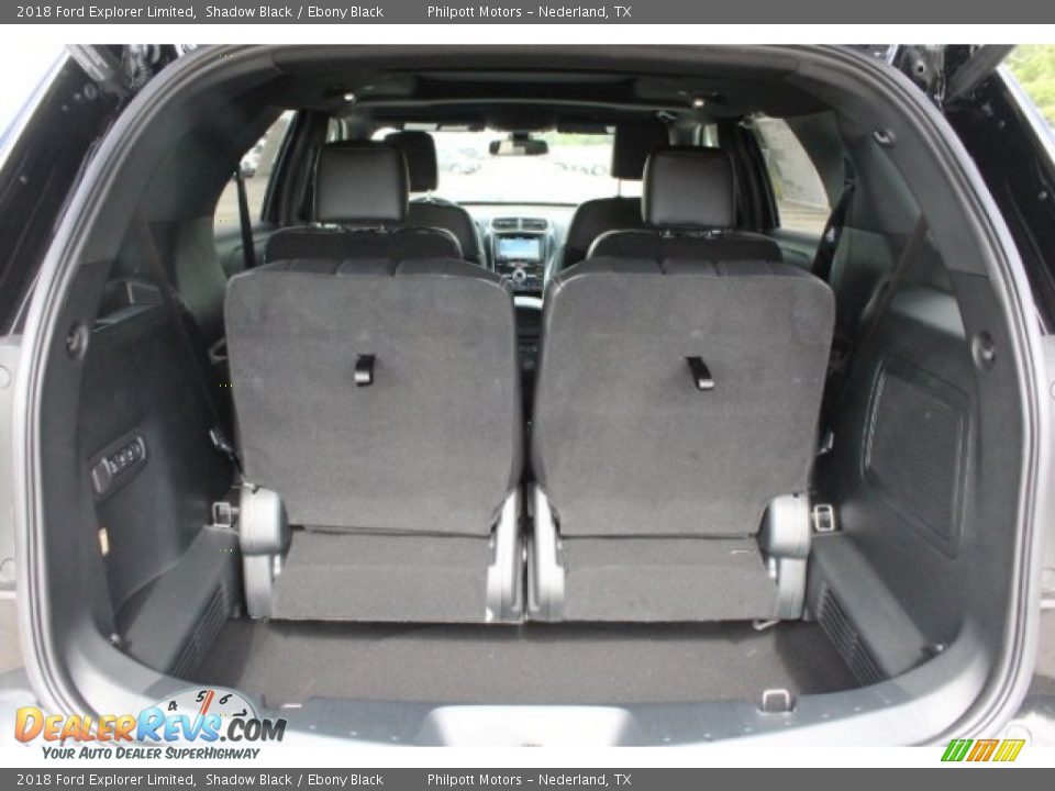 2018 Ford Explorer Limited Shadow Black / Ebony Black Photo #29