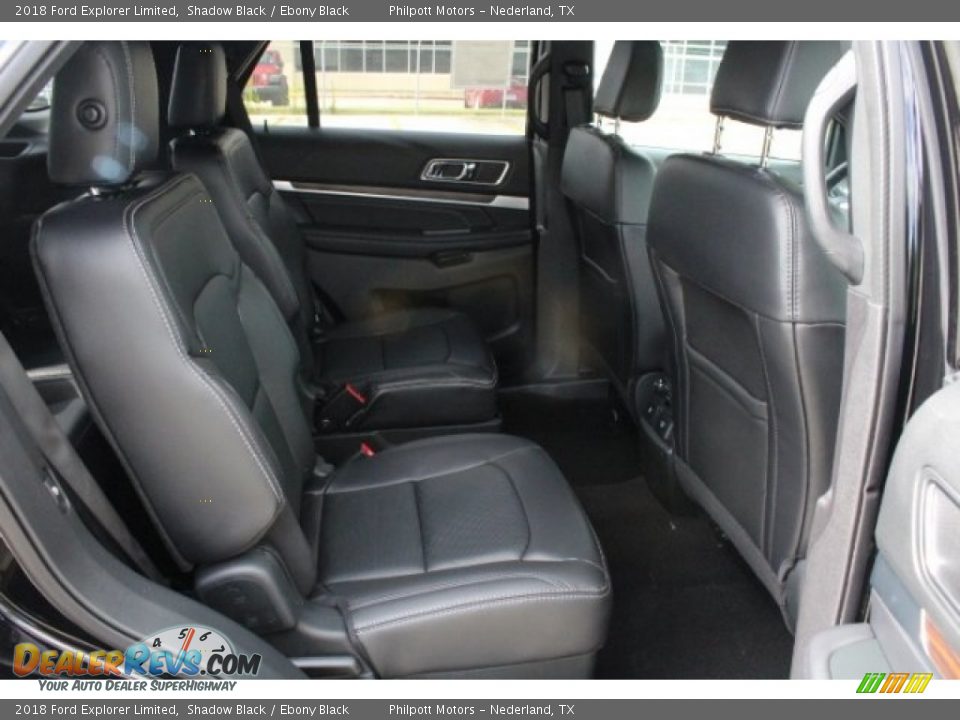 2018 Ford Explorer Limited Shadow Black / Ebony Black Photo #32