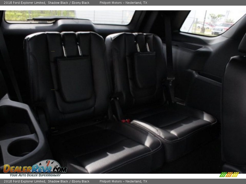 2018 Ford Explorer Limited Shadow Black / Ebony Black Photo #33