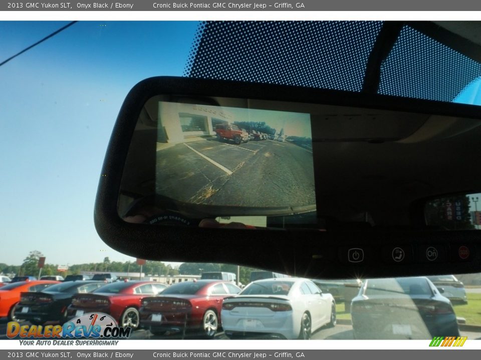 2013 GMC Yukon SLT Onyx Black / Ebony Photo #7