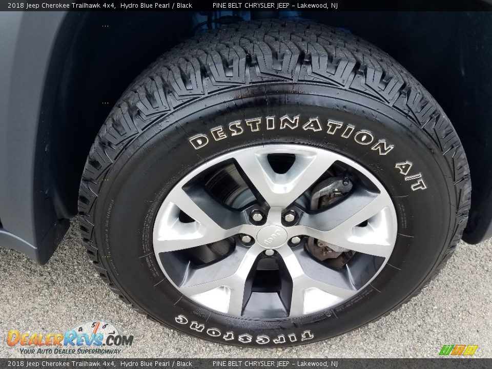 2018 Jeep Cherokee Trailhawk 4x4 Wheel Photo #9