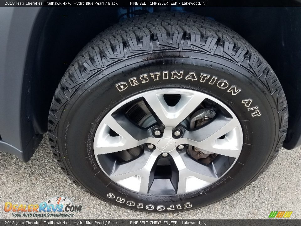 2018 Jeep Cherokee Trailhawk 4x4 Wheel Photo #9