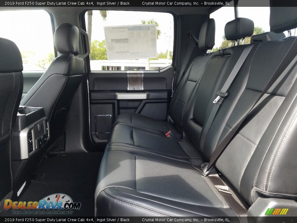 2019 Ford F250 Super Duty Lariat Crew Cab 4x4 Ingot Silver / Black Photo #10