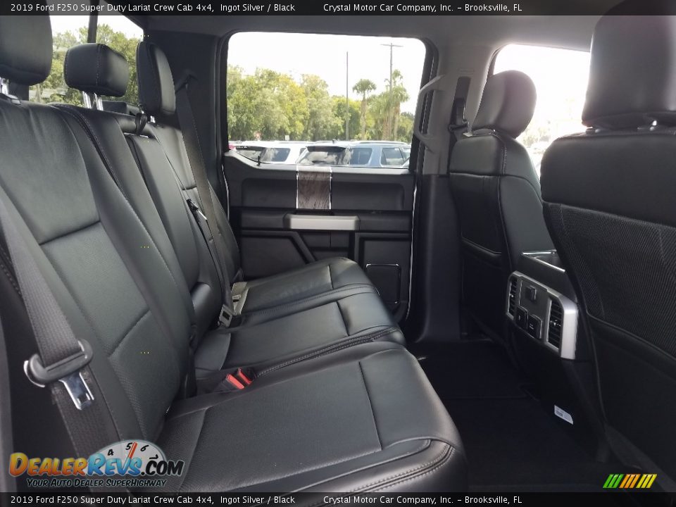 2019 Ford F250 Super Duty Lariat Crew Cab 4x4 Ingot Silver / Black Photo #11