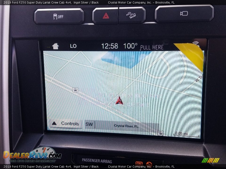 Navigation of 2019 Ford F250 Super Duty Lariat Crew Cab 4x4 Photo #15