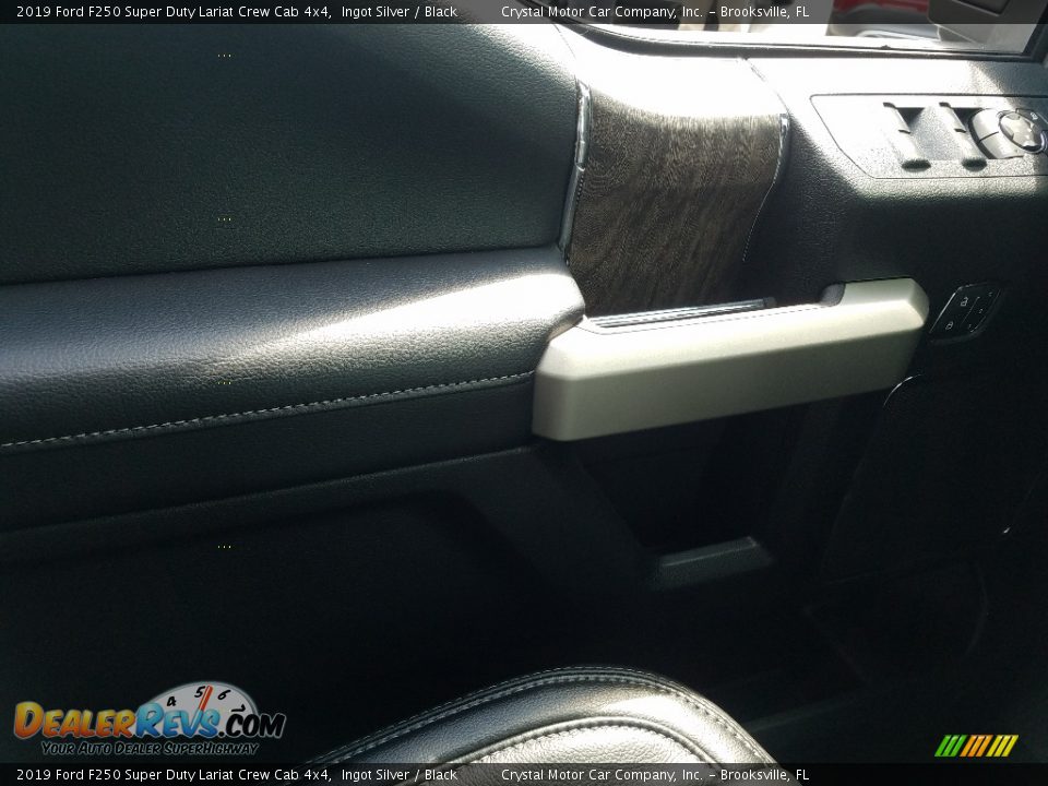 2019 Ford F250 Super Duty Lariat Crew Cab 4x4 Ingot Silver / Black Photo #17