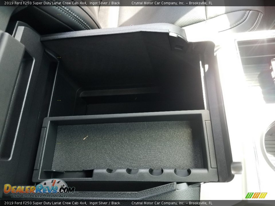 2019 Ford F250 Super Duty Lariat Crew Cab 4x4 Ingot Silver / Black Photo #18
