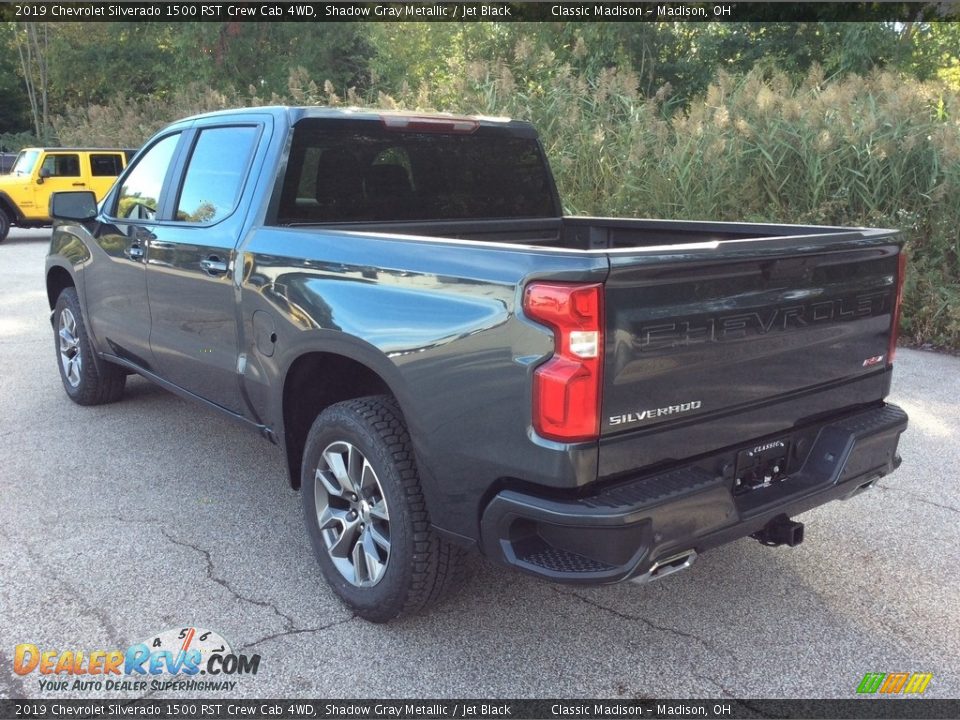 2019 Chevrolet Silverado 1500 RST Crew Cab 4WD Shadow Gray Metallic / Jet Black Photo #4