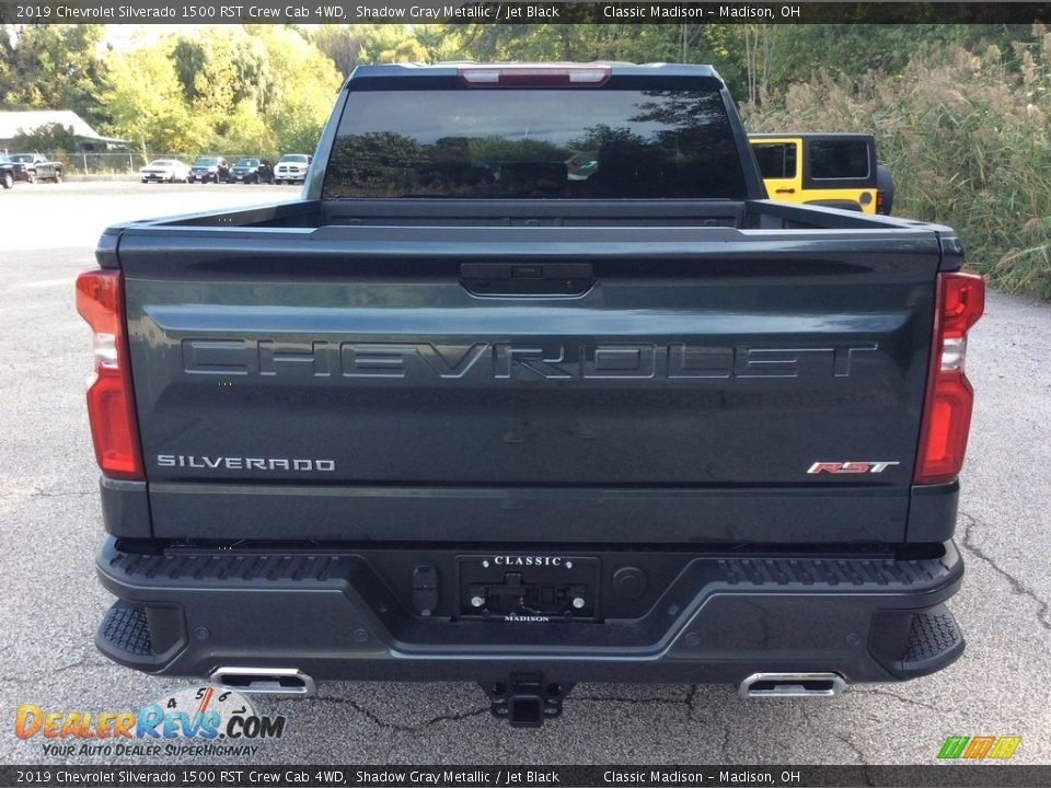 2019 Chevrolet Silverado 1500 RST Crew Cab 4WD Shadow Gray Metallic / Jet Black Photo #6