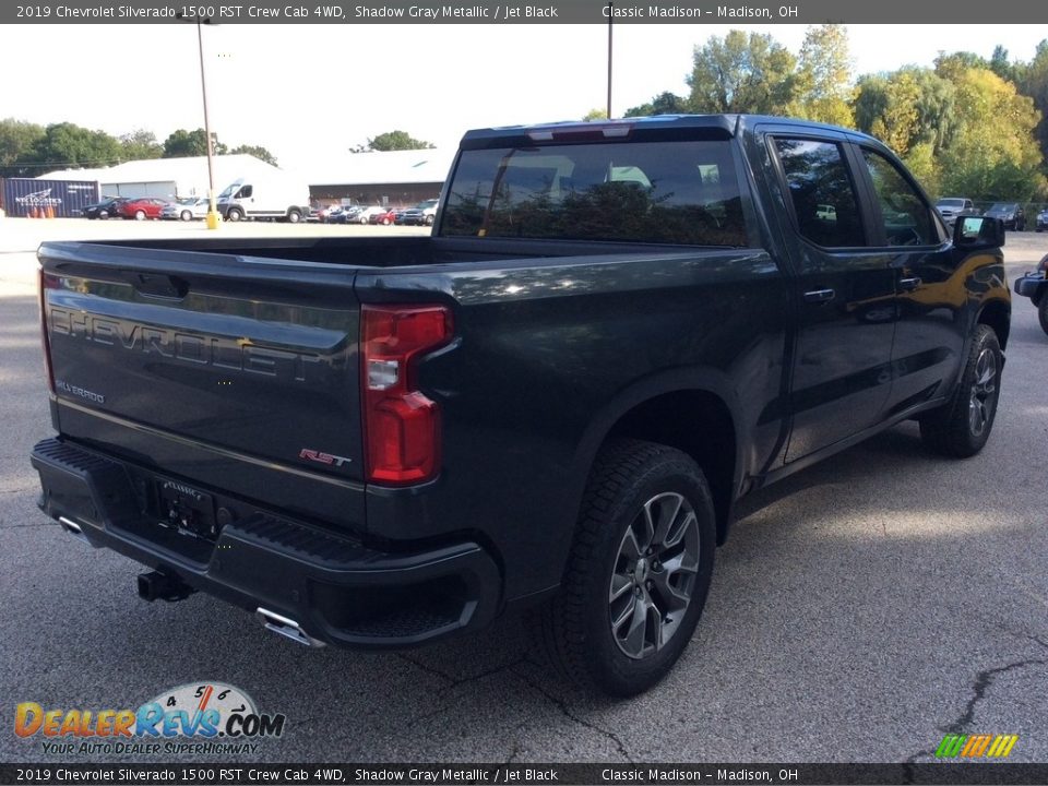 2019 Chevrolet Silverado 1500 RST Crew Cab 4WD Shadow Gray Metallic / Jet Black Photo #7
