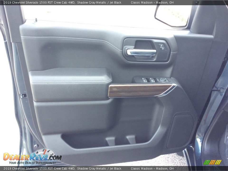 2019 Chevrolet Silverado 1500 RST Crew Cab 4WD Shadow Gray Metallic / Jet Black Photo #9