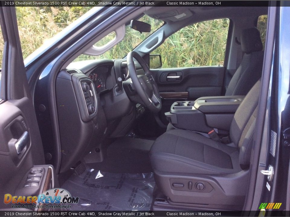 2019 Chevrolet Silverado 1500 RST Crew Cab 4WD Shadow Gray Metallic / Jet Black Photo #10